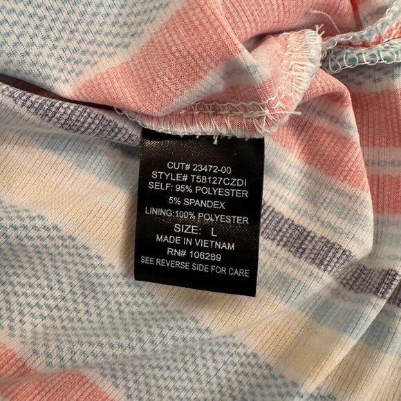 STELLA AND SIENNA STRIPED YOUTH GIRLS DRESS SIZE LARGE - Picture 3 of 8